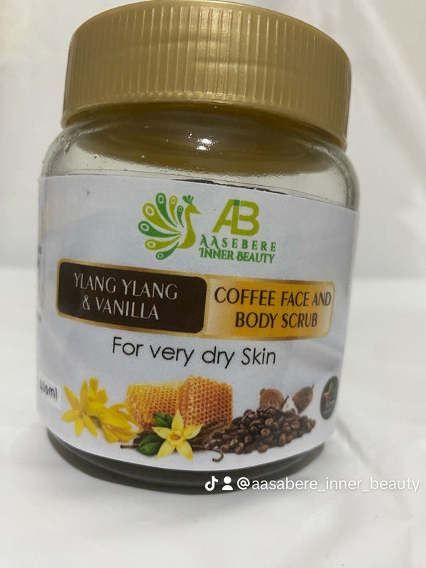 Ylang Ylang & Vanilla Coffee Body Scrub