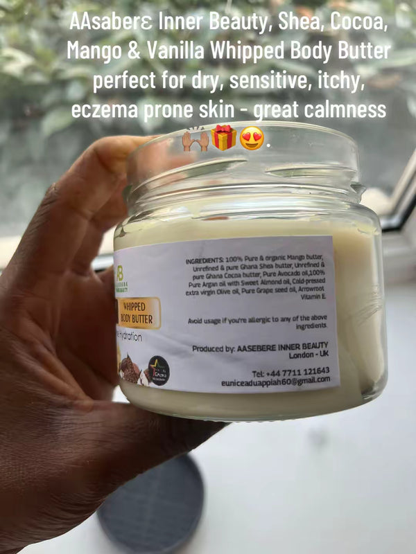 Shea, Mango, and Vanilla Whipped Body Butter