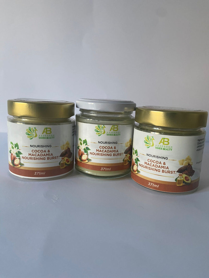 Whipped Body Butter: Cocoa and Macadamia Nourishing Burst