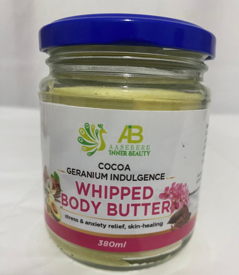 Inner Beauty Cocoa & Geranium Indulgence Whipped Body Butter