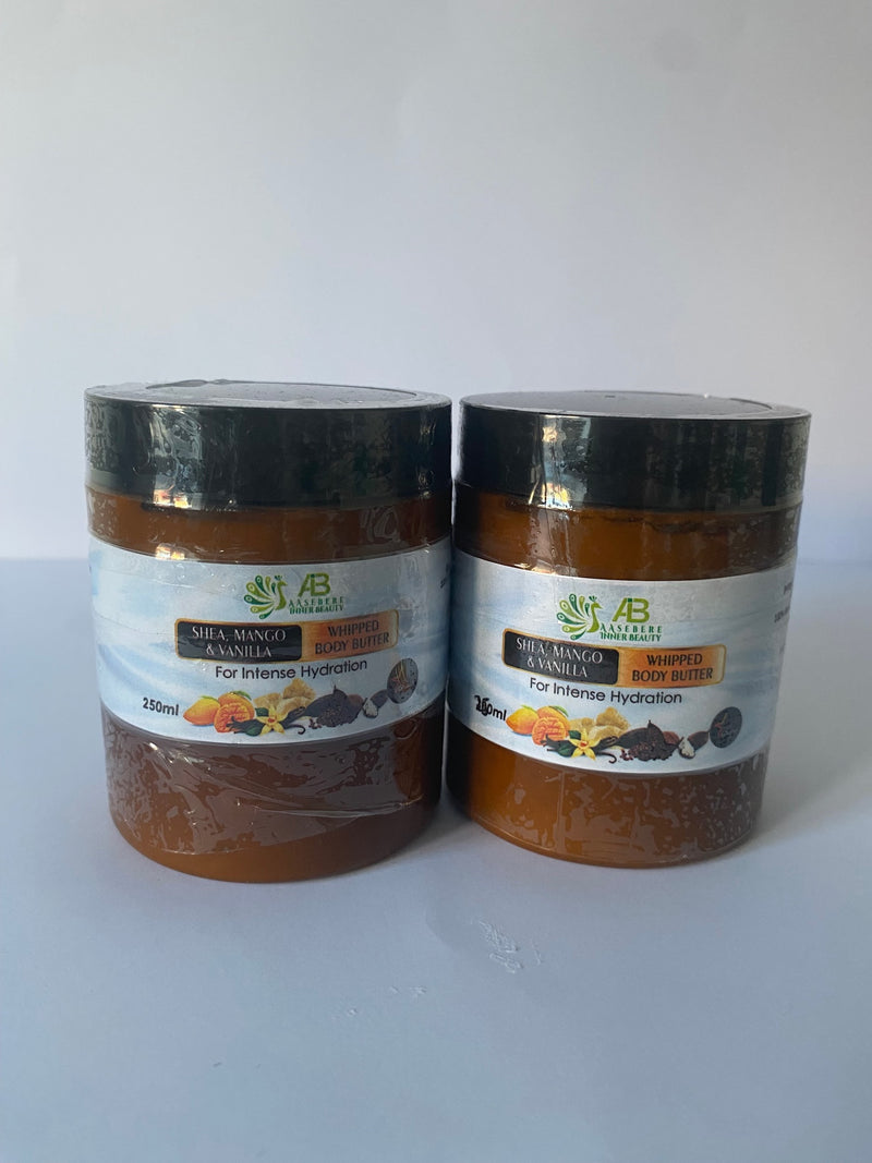 Shea, Mango, and Vanilla Whipped Body Butter